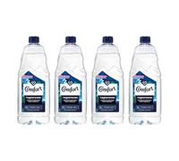 Comfort Ironing Water 1L - Premium Fabric Ironing Spray Water for Steam Irons | Fresh Sky Fragrance | Smooth Finish for Clothes, Curtains & Bedsheets (4 Pack)