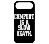 Comfort Is A Slow Death Training Workout Running Fitness Gym Case for iPhone Air