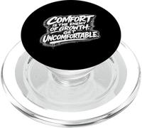 Comfort Is the Enemy of Growth - Get Uncomfortable PopSockets PopGrip for MagSafe