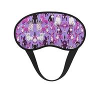 Comfort Lightweight Sleeping Eye Mask for Night Sleeping Plane Meditation - Chiwawas Dog Pink Art BlockOut Light Eyeshade for Adult Kids Boys Teens