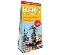 Comfort! Map Gdańsk Podróże Mapy Turystyczne Polska Książka Polish Book
