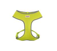 Ancol Viva Lightweight Breathable Comfort Mesh Dog Harness in Lime - Reflective Air Mesh Harness with Adjustable Fit - Large 53-74cm