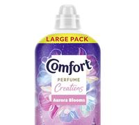 Comfort Perfume Creations Aurora Blooms with Motion-Activated Fragrance Technology Fabric Conditioner for 100 days of fragrance 45 washes(1.35 L) - Multipack of 6