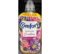 Comfort Perfume Creations Fabric Conditioner Set, Passion Bloom 48 Washes and Strawberry & Lily 30 Washes, 100 Days Fragrance