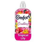 Comfort Perfume Creations Fabric Conditioner Tropical Lily 48 Washes 1440ml - Long Lasting Fresh Fragrance, Fabric Softener for Soft Clothes & Easy Ironing