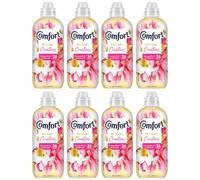 Comfort Perfume Creations Honeysuckle & Sandalwood Fabric Conditioner 780ml 26 Washes Floral Scent (Pack of 8)