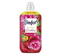 Comfort Perfume Creations Peony & Rose Fabric Conditioner Softener with Motion-Activated Fragrance Technology 100 Days of Freshness 48 washes (1.44 L)