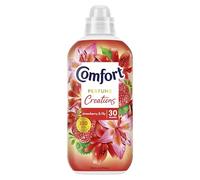 Comfort Perfume Creations Strawberry & Lily Fabric Conditioner with Motion-Activated Fragrance Technology 100 Days of Freshness 30 washes (900 ml)