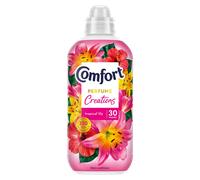 Comfort Perfume Creations Tropical Lily Fabric Conditioner Softener with Motion-Activated Fragrance Technology 100 Days of Freshness 30 washes (900 ml)