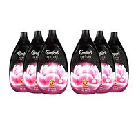 Comfort Perfume Deluxe Divine Petals Fabric Conditioner, Ultra Concentrated, 58 Washes, 870ml - Pack of 6