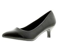Comfort Plus Texas Pu Womens Court Shoes Black 8 UK