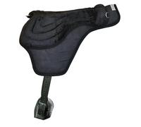 Comfort Plus Western Bareback Pad - Saddle Pad Breathable Suede Top, Shock Absorption, Horse Saddle Comfort, Trail & Leisurely Riding, Western Saddle Pad, Non-Slip, Wither Relief, Black