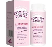 Comfort Powder: Anti Chafing Deodorant, Foot Powder Intimate Deodorant for Women, Sweat Protection & Odor Removal, All Over Body for Women