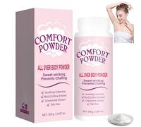 Comfort Powder,Inner Thigh Chafing & Sweat Relief, Talc-Free Anti Chafe Body Powder for Private Areas,Women's Deod/orant,Chafe Stick Alternative,All Over Body Pow/der for Women Against Moisture #110g