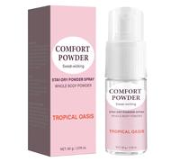 Comfort Powder,Intimate Deodorant for Women,Anti Chafing Deodorant,Body and Feet,for Fighting Scratches on Inner Thighs, Intimate Zones Private Areas,Against Moisture,Friction and Odour (1pc)