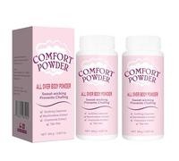 Comfort Powder, Intimate Deodorant for Women, Long-Lasting Freshing, Body and Feet, for Fighting Scratches & Sweat on Inner Thighs and Intimate Zones (2)