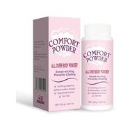 Comfort Powder, Intimate Deodorant for Women, Long-Lasting Freshing, Body and Feet, for Fighting Scratches & Sweat on Inner Thighs and Intimate Zones (1)