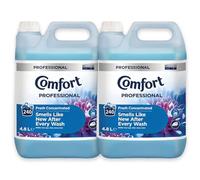 Comfort Professional Fresh Concentrated | Smells Like New After Every Wash | Fabric Softener - 4.8L (Pack of 2) - 480 Washes | Long-Lasting Freshness for Your Laundry | Fabric Softener | Detergent