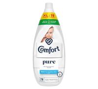 Comfort Pure Dermatologically Tested Ultra-Concentrated Fabric Conditioner Gentle Next to Sensitive Skin 78 Wash 1.178 L (Pack of 1)