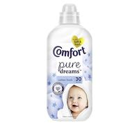 Comfort Pure Dreams Cotton Fresh Fabric Conditioner Dermatologist-Recommended Gentle Next to Sensitive Skin 30 washes (900 ml)
