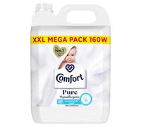 Comfort Pure Sensitive Fabric Conditioner dermatologically tested gentle next to sensitive skin 160 washes (4.8 L)