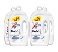 Comfort Pure Fabric Conditioner dermatologically tested gentle next to sensitive skin 4x 2.49 L (332 washes)