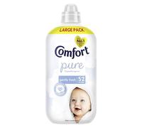 Comfort Pure Fabric Conditioner Dermatologist-Recommended and Hypoallergenic with a Gently Fresh Fragrance 52 washes (1.56 L)