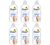 Comfort Pure Fabric Conditioner Hypoallergenic 31 Washes 930ml - Pack of 6