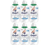 Comfort Pure Fabric Conditioner Hypoallergenic 33 Washes 990Ml Pack Of 6