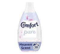 Comfort Pure Heaven Scent Fabric Conditioner Softener with Crystal Fresh Technology for Sensitive Skin 38 washes (570 ml)