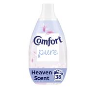 Comfort Pure Heaven Scent Fabric Conditioner Softener with Crystal Fresh Technology for Sensitive Skin 38 washes (570 ml)