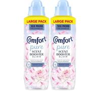 Comfort Pure Heaven Scent Scent Booster Dermatologist-Recommended Long Lasting Fragrance Elixir Gentle next to Sensitive Skin 736 ml (Pack of 2)