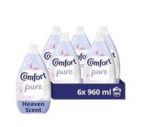 Comfort Pure Heaven Scent Softener with CrystalFresh Technology Fabric Conditioner for Sensitive Skin 64 washes(960 ml) - Case pack of 6