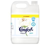 Comfort Pure Hypoallergenic And Dermatologically Tested Ultra Concentrated Fabric Conditioner Liquid, Gentle And Kind To Sensitive Skin For Family And Babies, 100% Recycled Plastic (142 Washes)