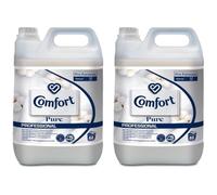 Comfort Pure Professional Fabric Conditioner, Hypoallergenic, Fresh Scent, 5L, 66 Washes, Pack of 2