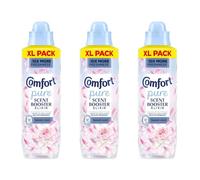 Comfort Pure Scent Booster Elixir, Heaven Scent, Long-Lasting Delicate Fragrance, XL Pack, 36 Washes, Pack of 3