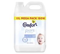 Comfort Pure Sensitive Fabric Conditioner dermatologically tested gentle next to sensitive skin 160 washes (4.8 L)