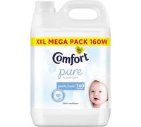 Comfort Pure Sensitive Fabric Conditioner dermatologically tested gentle next to sensitive skin 160 washes (4.8 L)
