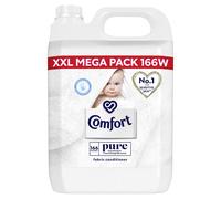 Comfort Pure Sensitive Gentle for Skin Fabric Conditioner Softener 166 Wash 5L Upto 5 months supply