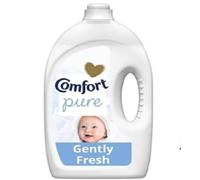 Comfort Pure Sensitive Gently Fresh Fabric Conditioner 2400ml | 80 Washes | Fabric Softener for Sensitive Skin | Hypoallergenic Formula | Dermatologically Tested | Gentle Fresh Fragrance
