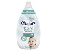 Comfort Pure Ultimate Fresh & Mild Ultra Concentrated Fabric Conditioner Dermatologist-Recommended Gentle Next to Sensitive Skin 58 washes (870 ml)