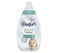 Comfort Pure Ultimate Fresh & Mild Ultra Concentrated Fabric Conditioner Dermatologist-Recommended Gentle Next to Sensitive Skin 58 washes (870 ml)
