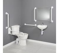 Comfort Rimless CC Doc M Wht Rails LVR