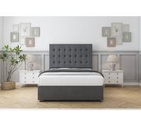 Comfort Savannah Armour Coniston Divan Bed Set 2 Drawers Same Side - 54" Floor Standing 3' Single