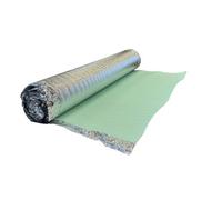 Comfort Silver 3mm Dpm Underlay For Wood & Laminate Flooring With Self Adhesive Overlap