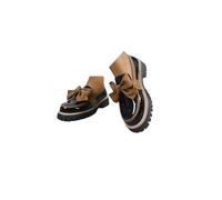 Comfort Slip On for Women 2026 Low Heel Footwear Trendy Solid Color Chunky Platform Loafers Patent Leather Round Toe Lug Sole Bow Loafers Anti-Slip Flat Elegant Casual Dressy Work School Shoes