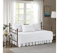 Comfort Spaces Daybed Set, Polyester, White, (75"x39")