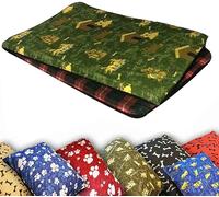 Comfort-Style Pack of 2 Dog Bed Pillow Covers Durable & Washable - Random Designs Large Bed Cover For Dogs - Pillow Case Size 28x38 Inch (Randon Color, 28" x 38")