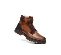 Comfort Stylish Simple Detailing Smart Boots with Lace and Zip Up TOP STAKA SHOES Tan 8
