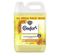 Comfort Sunshiny Days Fabric Conditioner with Stay Fresh technology for 100 days of freshness + fragrance* 160 wash 4800ml, Pack Of 1